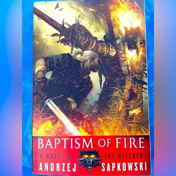 ๐3 for $30๐ The Witcher -Baptism of Fire - Paperback Novel -Andrzej Sapkowski - Picture 1 of 5